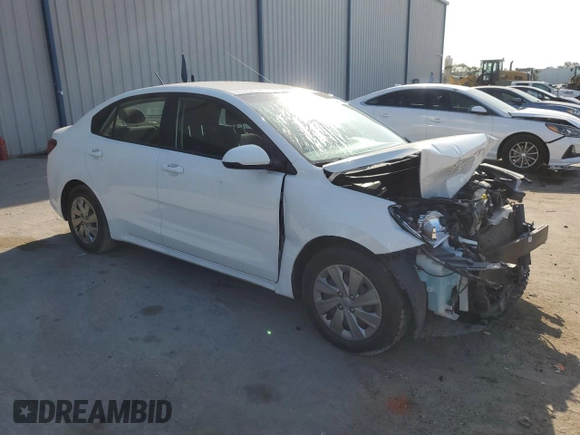 2020 Kia Rio S with VIN 3KPA24AD7LE285279, listed as a Copart auction lot 54439935 with 101,922 mi miles and Non Repairable. Bid and sale history available at DreamBid. Image 4.