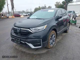 2022 Honda CR-V Hybrid EX-L with VIN 5J6RT6H84NL052274, listed as a IAAI auction lot 41218787 with 43,078 mi miles. Bid and sale history available at carsss.com. Image 2.