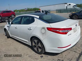 2012 Kia Optima Hybrid with VIN KNAGM4AD9C5033272, listed as a IAAI auction lot 42014808 with 173,740 mi miles. Bid and sale history available at carsss.com. Image 16.