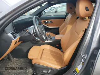 2023 BMW 3 Series 330i xDrive with VIN 3MW89FF0XP8D49215, listed as a Copart auction lot 45932955 with 16,250 mi miles and Salvage Title. Bid and sale history available at carsss.com. Image 7.