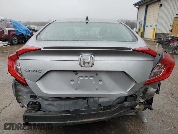 2018 Honda Civic EX-L z VIN 2HGFC1F8XJH644611, wystawiony jako Copart lot #84907134 z przebiegiem 26 271 mil mil oraz Szkoda całkowita • Salvage title. Historia ofert i sprzedaży dostępna na DreamBid. Obrazek 6.