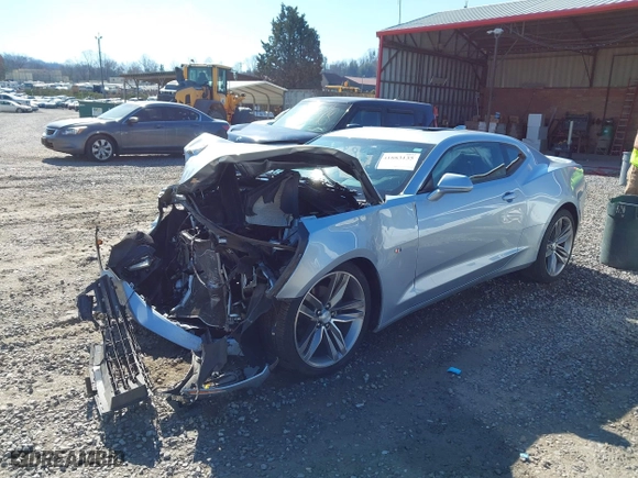 2018 Chevrolet Camaro 1LT with VIN 1G1FB1RS8J0139107, listed as a IAAI auction lot 41883135 with 1 mi miles. Bid and sale history available at carsss.com. Image 16.