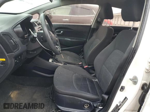 2013 Kia Rio LX with VIN KNADM4A39D6291068, listed as a Copart auction lot 43377785 with 95,279 mi miles and Salvage Title. Bid and sale history available at carsss.com. Image 7.