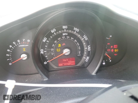 2016 Kia Sportage EX with VIN KNDPCCAC1G7807242, listed as a Copart auction lot 56245505 with 157,443 mi miles and Salvage title. Bid and sale history available at DreamBid. Image 9.