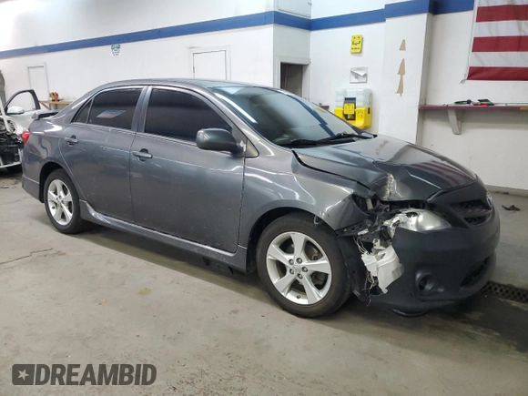 2012 Toyota Corolla L with VIN 2T1BU4EE9CC901774, listed as a Copart auction lot 45990555 with 96,437 mi miles and Salvage Title. Bid and sale history available at carsss.com. Image 4.