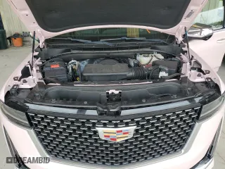 2023 Cadillac Escalade 4WD Premium Luxury with VIN 1GYS4BKL6PR299767, listed as a Copart auction lot 76248634 with 21,774 mi miles and Salvage Title. Bid and sale history available at carsss.com. Image 11.