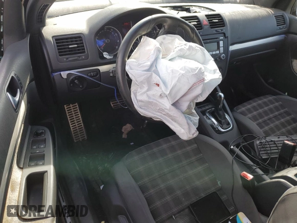 2009 Volkswagen GTI с VIN WVWHD71K49W108468, выставлен на аукционе Copart как лот 47144915 с пробегом Не указан миль и Списание • Salvage title. История ставок и продаж доступна на DreamBid. Изображение 8.