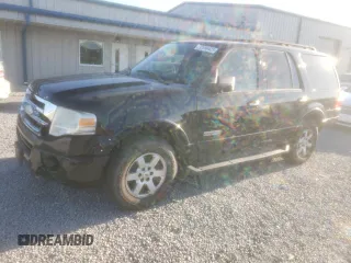 2008 Ford Expedition SSV with VIN 1FMFU16558LA82398, listed as a Copart auction lot 52850425 with 285,095 mi miles and Salvage title. Bid and sale history available at DreamBid. Image 1.