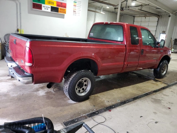 2001 Ford Super Duty F-250 XL with VIN 1FTNX21F31EC89279, listed as a Copart auction lot 51473505 with 155,130 mi miles and Salvage Title. Bid and sale history available at carsss.com. Image 3.