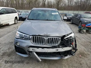 2017 BMW X3 xDrive35i with VIN 5UXWX7C58H0U40354, listed as a Copart auction lot 52769395 with 67,047 mi miles and Salvage Title. Bid and sale history available at DreamBid. Image 5.