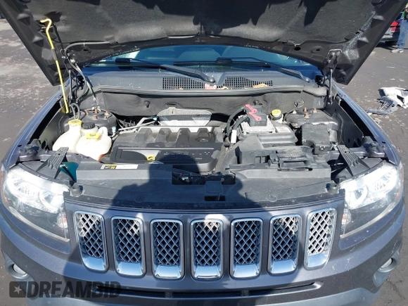 2017 Jeep Compass High Altitude with VIN 1C4NJDEB1HD111889, listed as a IAAI auction lot 41509294 with 104,038 mi miles. Bid and sale history available at carsss.com. Image 10.