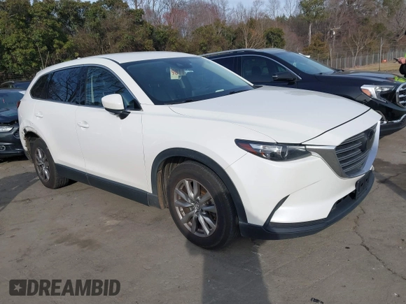 2018 Mazda CX-9 Touring with VIN JM3TCACY7J0221051, listed as a IAAI auction lot 41608576 with 156,860 mi miles. Bid and sale history available at carsss.com. Image 1.