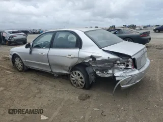 2004 Hyundai Sonata GLS with VIN KMHWF35HX4A985296, listed as a Copart auction lot 78211734 with 143,300 mi miles and Salvage Title. Bid and sale history available at carsss.com. Image 2.
