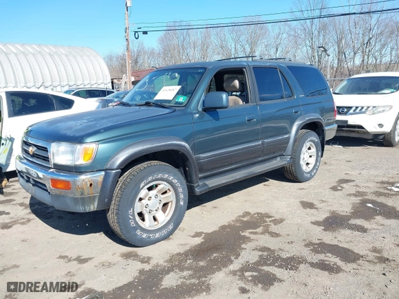 1997 Toyota 4Runner Limited with VIN JT3HN87R5V0108505, listed as a IAAI auction lot 41628087 with 144,269 mi miles. Bid and sale history available at carsss.com. Image 2.
