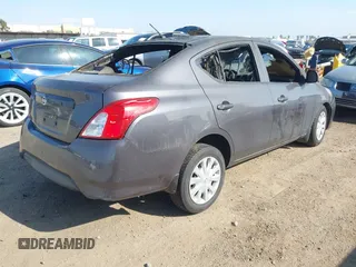 2015 Nissan Versa S Plus with VIN 3N1CN7AP7FL800683, listed as a IAAI auction lot 41867337 with Not Provided miles. Bid and sale history available at carsss.com. Image 4.