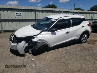 2020 Nissan Kicks S с VIN 3N1CP5BV7LL546433, выставлен на аукционе Copart как лот 56390855 с пробегом 55 842 миль миль и Списание • Salvage title. История ставок и продаж доступна на DreamBid. Изображение 1.