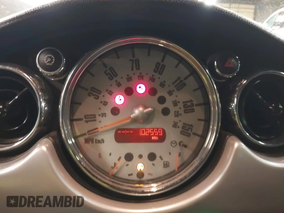 2005 MINI Convertible with VIN WMWRF33555TF63632, listed as a IAAI auction lot 42166640 with 102,559 mi miles and . Bid and sale history available at DreamBid. Image 7.