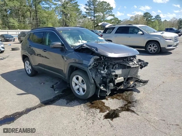 2019 Jeep Compass Latitude with VIN 3C4NJDBB8KT806912, listed as a Copart auction lot 49616585 with 36,970 mi miles and Salvage Title. Bid and sale history available at carsss.com. Image 13.