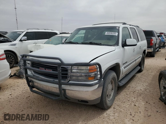 2002 GMC Yukon XL SLT with VIN 1GKEC16ZX2J182381, listed as a Copart auction lot 46836335 with 244,311 mi miles and Clean Title. Bid and sale history available at carsss.com. Image 1.