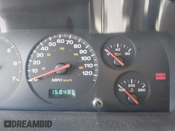 2001 Jeep Grand Cherokee Laredo z VIN 1J4GW48S11C720055, wystawiony jako IAAI lot #42453532 z przebiegiem 158 486 mil mil oraz . Historia ofert i sprzedaży dostępna na DreamBid. Obrazek 7.