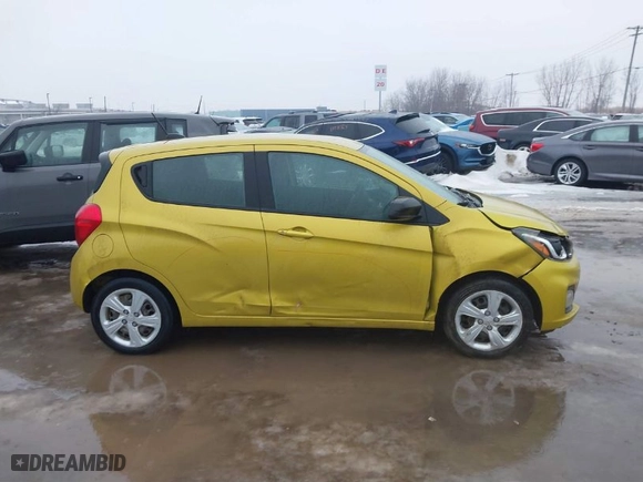 2022 Chevrolet Spark LS with VIN KL8CB6SA0NC024409, listed as a IAAI auction lot 41467964 with 35,650 mi miles. Bid and sale history available at carsss.com. Image 12.