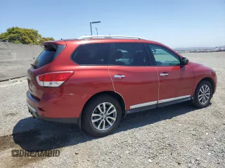 2015 Nissan Pathfinder SL with VIN 5N1AR2MM0FC612995, listed as a Copart auction lot 61105275 with 111,766 mi miles and Salvage title. Bid and sale history available at DreamBid. Image 3.