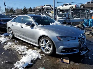 2016 Audi A6 3.0L TDI Prestige with VIN WAUHMAFC8GN015015, listed as a Copart auction lot 40571954 with 78,596 mi miles. Bid and sale history available at carsss.com. Image 4.