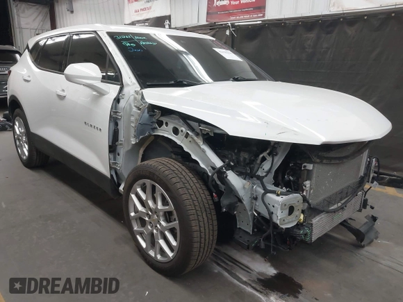 2023 Chevrolet Blazer LT with VIN 3GNKBCR47PS145492, listed as a IAAI auction lot 42190230 with 41,918 mi miles and . Bid and sale history available at DreamBid. Image 1.