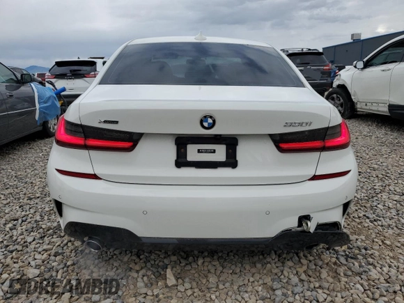 2021 BMW 3 Series 330i xDrive z VIN 3MW5R7J05M8B93077, wystawiony jako Copart lot #57125755 z przebiegiem 43 123 mil mil oraz Szkoda całkowita • Salvage title. Historia ofert i sprzedaży dostępna na DreamBid. Obrazek 6.