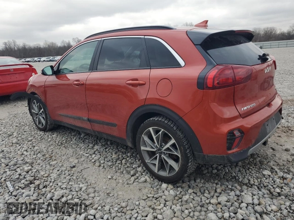 2022 Kia Niro Touring SE with VIN KNDCC3LC3N5532610, listed as a Copart auction lot 43786605 with 179,603 mi miles and Salvage Title. Bid and sale history available at carsss.com. Image 2.
