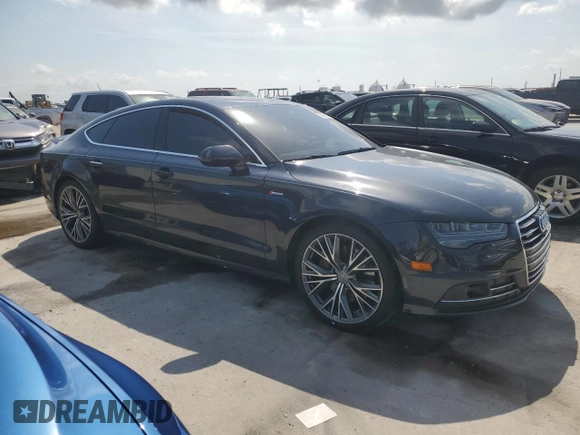 2016 Audi A7 Prestige with VIN WAU2GAFC9GN056234, listed as a Copart auction lot 54274015 with Not provided miles and Non repairable. Bid and sale history available at DreamBid. Image 4.
