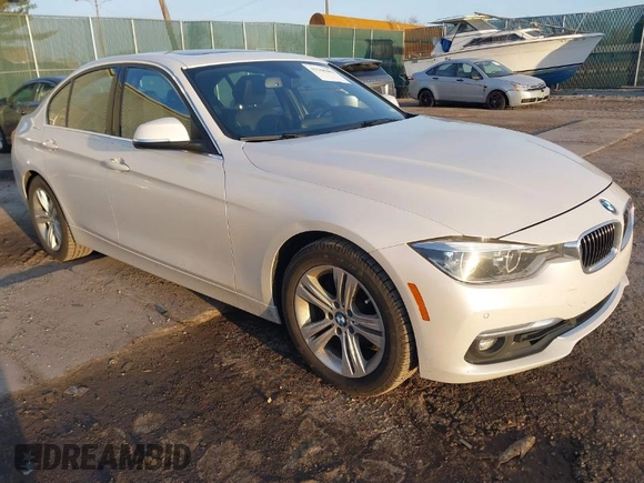 2016 BMW 3 Series 328i xDrive with VIN WBA8E3G52GNT79021, listed as a IAAI auction lot 41768482 with 90,243 mi miles. Bid and sale history available at carsss.com. Image 1.