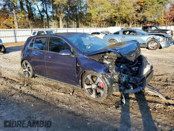 2015 Volkswagen GTI SE with VIN 3VW4T7AU4FM040412, listed as a Copart auction lot 81887394 with 120,922 mi miles and Salvage Title. Bid and sale history available at DreamBid. Image 4.