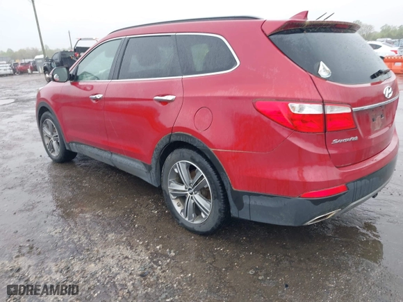 2013 Hyundai Santa Fe Limited with VIN KM8SR4HFXDU016778, listed as a IAAI auction lot 42029308 with 98,456 mi miles. Bid and sale history available at carsss.com. Image 3.
