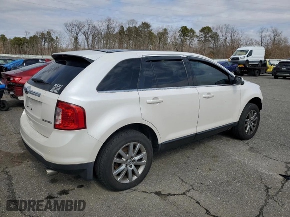 2013 Ford Edge Limited with VIN 2FMDK3KC3DBA02331, listed as a Copart auction lot 47284345 with 145,902 mi miles and Salvage Title. Bid and sale history available at carsss.com. Image 3.
