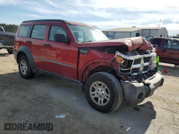 2008 Dodge Nitro SXT with VIN 1D8GU28K48W252817, listed as a Copart auction lot 49583855 with 218,194 mi miles and Salvage Title. Bid and sale history available at carsss.com. Image 4.