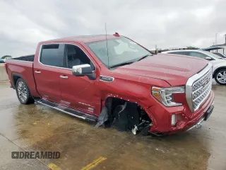 2019 GMC Sierra 1500 with VIN 1GTP8FED2KZ110181, listed as a Copart auction lot 55248605 with 90,985 mi miles and Salvage Title. Bid and sale history available at DreamBid. Image 4.