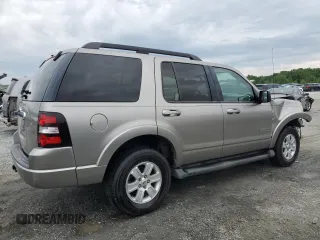 2008 Ford Explorer XLT with VIN 1FMEU63E28UA54212, listed as a Copart auction lot 56124425 with 244,934 mi miles and Salvage title. Bid and sale history available at DreamBid. Image 3.