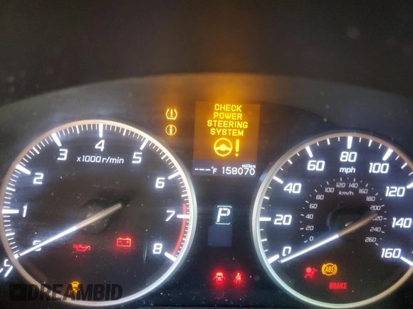 2014 Acura ILX Premium Pkg with VIN 19VDE1F51EE007428, listed as a Copart auction lot 87689375 with 158,070 mi miles and Salvage Title. Bid and sale history available at carsss.com. Image 9.