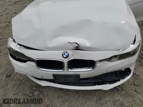 2017 BMW 3 Series 320i xDrive with VIN WBA8E5G5XHNU22436, listed as a Copart auction lot 52702805 with 74,008 mi miles and Salvage title. Bid and sale history available at DreamBid. Image 11.