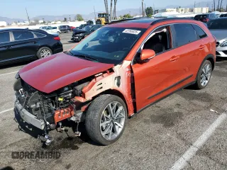 2022 Kia Niro Touring SE with VIN KNDCC3LC9N5545815, listed as a Copart auction lot 42260825 with 50,617 mi miles and Salvage Title. Bid and sale history available at carsss.com. Image 1.