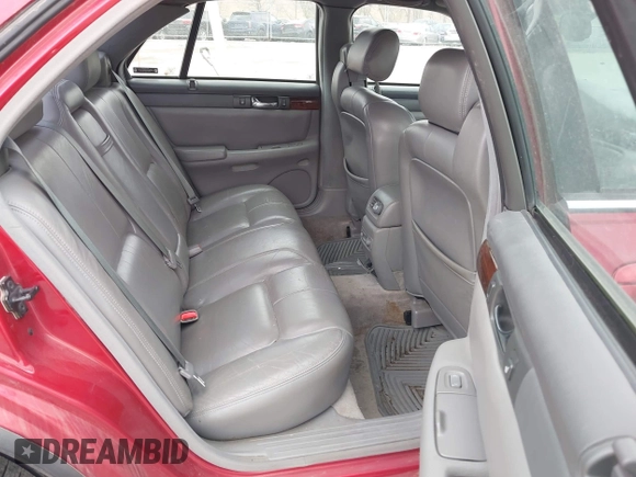 2001 Cadillac Seville z VIN 1G8KS54Y91U227846, wystawiony jako IAAI lot #42134095 z przebiegiem 216 766 mil mil oraz . Historia ofert i sprzedaży dostępna na DreamBid. Obrazek 8.