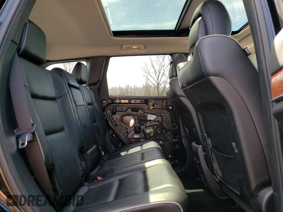 2013 Jeep Grand Cherokee Overland with VIN 1C4RJFCT2DC576125, listed as a Copart auction lot 52595165 with 100,361 mi miles and Salvage Title. Bid and sale history available at carsss.com. Image 11.