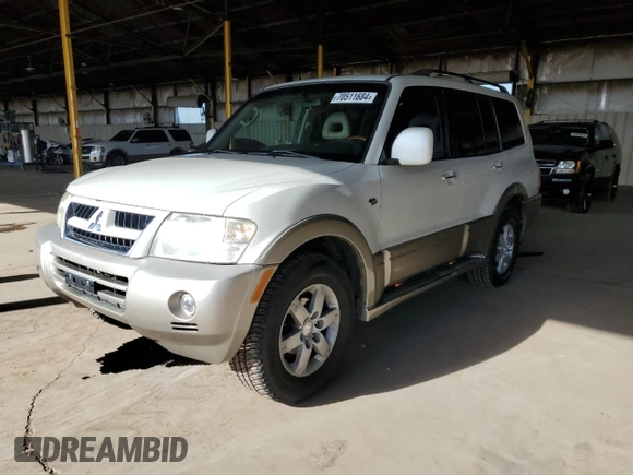 2006 Mitsubishi Montero Limited z VIN JA4MW51SX6J003398, wystawiony jako Copart lot #70511684 z przebiegiem 167 981 mil mil oraz Tytuł czysty. Historia ofert i sprzedaży dostępna na DreamBid. Obrazek 1.