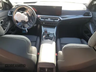 2023 BMW M3 Competition xDrive with VIN WBS43AY01PFN54537, listed as a Copart auction lot 49723805 with 0 mi miles and Salvage Title. Bid and sale history available at carsss.com. Image 8.
