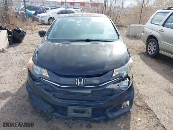 2014 Honda Civic Coupe EX with VIN 2HGFG3B80EH517975, listed as a IAAI auction lot 41523822 with 124,211 mi miles. Bid and sale history available at carsss.com. Image 12.