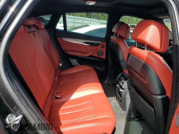 2016 BMW X6 xDrive50i with VIN 5UXKU6C50G0R33915, listed as a Copart auction lot 42183104 with 121,075 mi miles and . Bid and sale history available at DreamBid. Image 11.