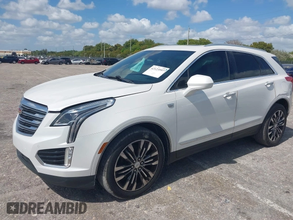 2017 Cadillac XT5 Premium Luxury FWD z VIN 1GYKNCRS5HZ230621, wystawiony jako IAAI lot #42123597 z przebiegiem 88 268 mil mil oraz . Historia ofert i sprzedaży dostępna na DreamBid. Obrazek 2.