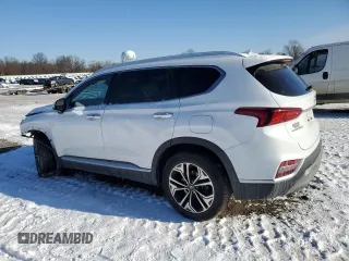 2020 Hyundai Santa Fe SEL with VIN 5NMS3CAA8LH299704, listed as a Copart auction lot 41842335 with 55,980 mi miles and Salvage Title. Bid and sale history available at carsss.com. Image 2.