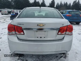 2011 Chevrolet Cruze LT w/1FL with VIN 1G1PE5S9XB7192099, listed as a Copart auction lot 45346695 with 0 mi miles and Salvage Title. Bid and sale history available at carsss.com. Image 6.